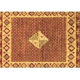 thumbnail image 1 of Ahgly Company Indoor Rectangle Abstract Brown Modern Area Rugs, 4' x 6', 1 of 4