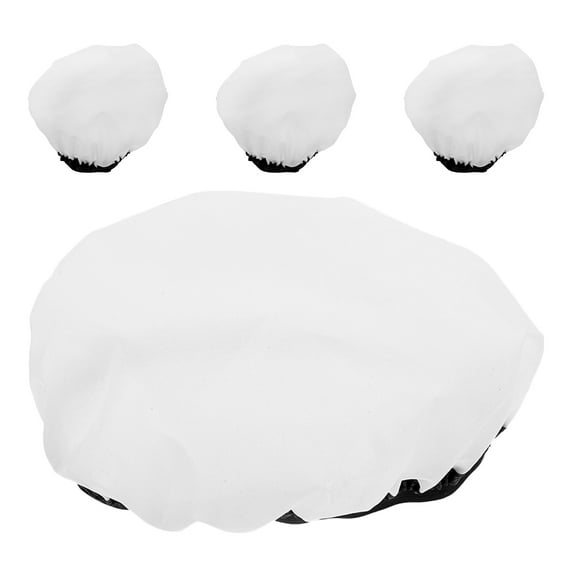 WORGEOUS 4 Pcs Light Diffuser 7 Inch Standard Cloth Diffuser Lamp Socks Diffuser Lamp Covers Light Reflectors Covers For Photography Studio Strobe Reflector