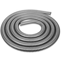 Beaupretty Stainless Steel Cable Protection Hose Flexible Wire Sleeve for Office