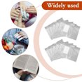 thumbnail image 6 of Nail Remover Foil Wraps - Nail Polish Foil Wraps with Pre-Attached Lint Free Pad - Gel Polish Remover Soak off Foils for Acrylic - UV - Gel - Nail Art Remover (100 Pcs) by GIXUSIL, 6 of 7