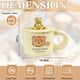 thumbnail image 2 of Taza de café con leche para desayuno, bonita y creativa, 330ml, con tapa, taza de agua para el hogar, oficina y mujer, 2 of 5