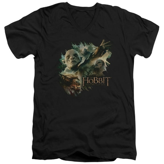 Hobbit - Baddies - Slim Fit V Neck Shirt - Medium