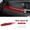 For RHD Red Carbon, variant on Real Soft Carbon Fiber For Lexus GS250 GS350 GS200t GS450h GS F 2012-2019 LHD RHD Car Co-pilot of Center Console Panel Sticker.