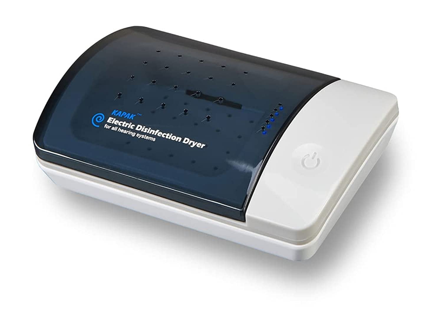 Оpen Box Electronic Kapak Ultra Violet C Clean Hearing Aid Dryer & Dehumidifier Automatic Dry Case 1