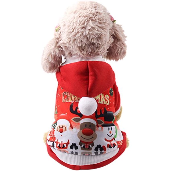 Autumn Winter Christmas Dog Clothes Chihuahua Cat Costume