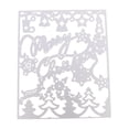 thumbnail image 3 of Plantillas de troqueles de corte de navideño para álbum de fotografía de álbum de recortes de bricolaje Troqueles de corte de metal artesanales en r Gloria Corte de Dados, 3 of 7
