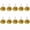 Gold, variant on 10 Pcs Blue Silver Cheer Pom Pom Keychain Foil Charm Keyring with Hooks for Women Cheerleader Accessories Gifts