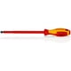 thumbnail image 1 of KNIPEX 98 20 10 Desarmador para tornillos con cabeza ranurada mango aislante en dos componentes, según norma VDE bruñido 320 mm, 1 of 1