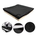 thumbnail image 4 of keepw Sandbox Cover Drawstring Square Dustproof Waterproof Beach Protector Canopy Cloth Sandpit Outdoor Pool Park Rain Oxford 150x150cm, 4 of 6
