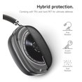 thumbnail image 3 of Suritch for AirPods Max Case Cover, TPU Anti-Scratch Ear Cups Cover for AirPods Max Headphones, Rugged Shockproof Accessories Protective Cover, Gray, 3 of 8