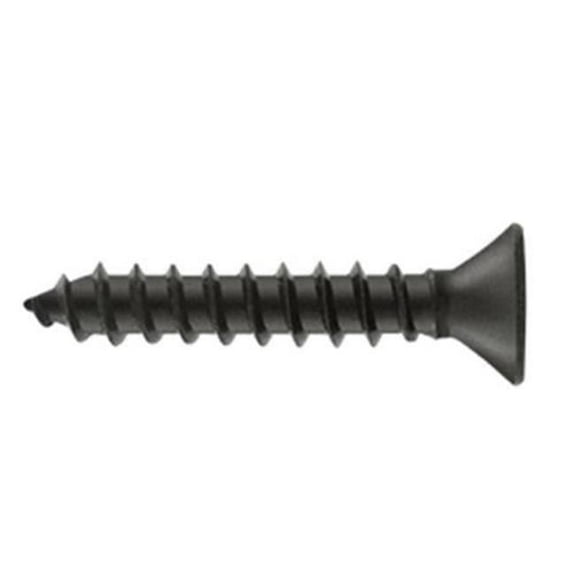 12 x 1.25 in. Wood Screw 100 Piece Per Bag, Steel, Oil Rubbed Bronze