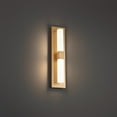 thumbnail image 5 of WAC Lighting Camelot 4" 2-Light LED 3000K Metal Wall Sconce in Black, 5 of 5