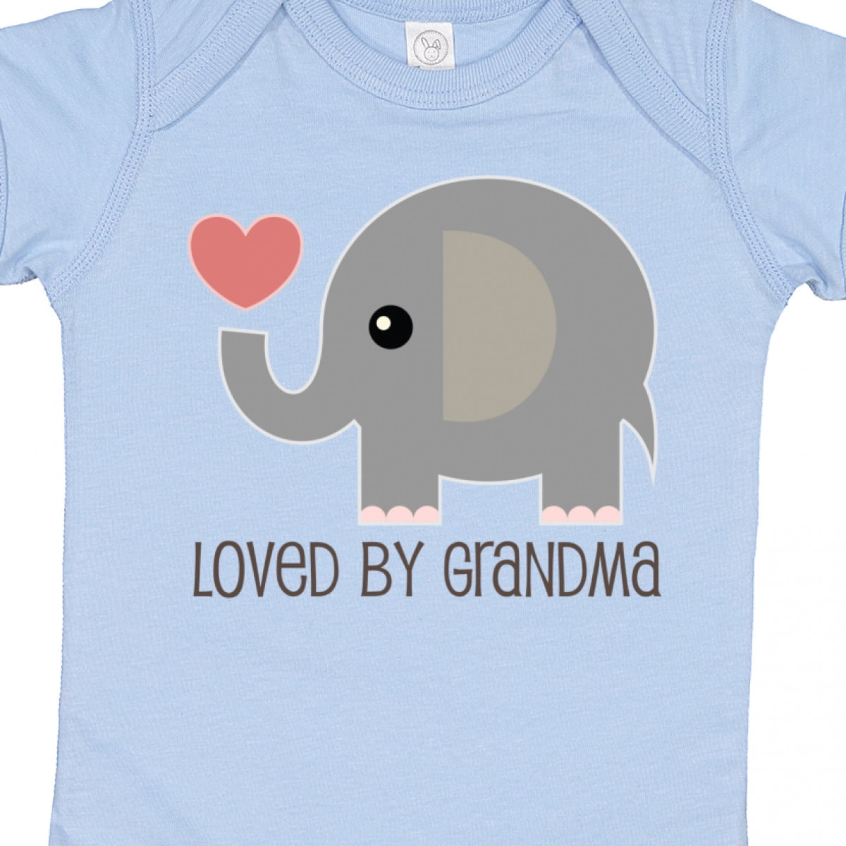 Inktastic Loved by Grandma Cute Grandchild Boys or Girls Baby Bodysuit