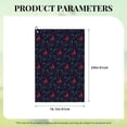 thumbnail image 3 of Kdxio Christmas Deer Pattern Golf Towel (24" X 16") with Carabiner Clip - The Convenient Golf Cleaning Towel, 3 of 6