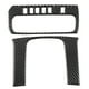 thumbnail image 2 of Pegatina para palanca de cambios, 2 piezas de fibra de carbono auténtica para decoración interior de coche, embellecedor para panel de cambios, funcionalidad inteligente, 2 of 9