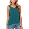ZyeKqe Tank Tops for Women Backless Sleeveless Going out Top Casual
