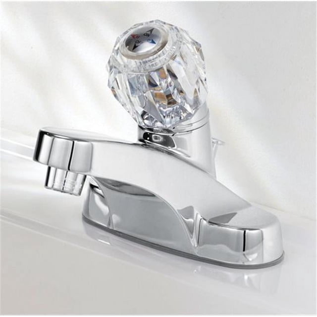 Oakbrook F451C042CP-ACA1 Essential Series Chrome Single Handle Lavatory Faucet Quick Connect Pop-Up
