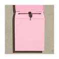 thumbnail image 2 of LEEYNEER Wall-Mounted Mailbox Lockable Wall Collection Box Farmhouse with Key Suitable for Home Office Pink, 2 of 5
