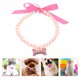 thumbnail image 5 of Collar de perlas para mascotas, collar decorativo para perros y gatos, collar de perlas para perros pequeños y medianos., 5 of 7