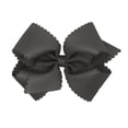 thumbnail image 1 of Moño King W Scalloped Rose gris 3 Wee Ones 9795-SSR, 1 of 2