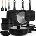 thumbnail image 1 of Juego de utensilios de cocina KIKCOIN, paquete de 24 unidades, antiadherentes, de inducción, RV Kitchen, 1 of 7
