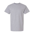 thumbnail image 5 of Gildan Men Short Sleeve Crew T-Shirt of 90/10 Cotton/Polyester - Soft, Classic Tee - Sport Grey, XL, 5 of 5
