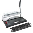 thumbnail image 1 of FLK Tech Binding Machine, Comb Binding Machine with with 100PCS 3/8'' Comb Bindings Spines, Binding Machine for Letter Size, A4, A5 Paper, 1 of 4
