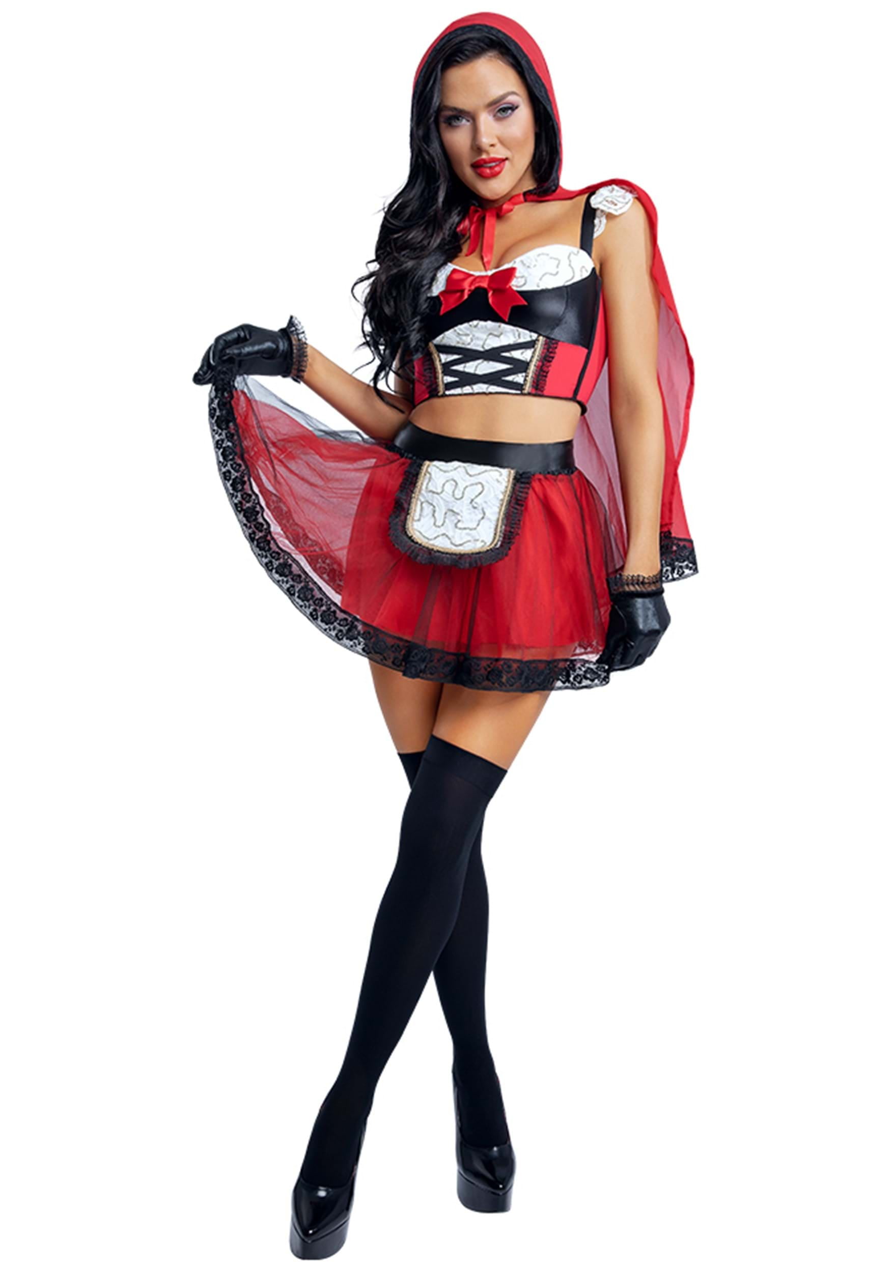 On a large scale Dazzling small Women's Little Red Riding Hood Costume - Walmart.com