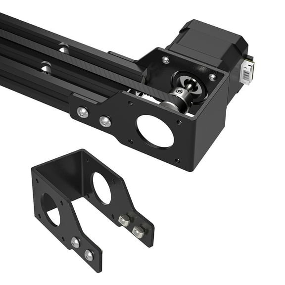 3D Printer Accessories Y Axis Nema 17 42 Stepper Motor Mount Metal Bracket Mounting Holder Support Applicable to 2040 4040 Euro Standard V Slot Aluminum Profile