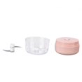 thumbnail image 4 of Onion Chopper, Strong Durable Mini Chopper Compact Portable Safe Reliable Easy Cleaning  For Kitchenware Pink,Green,White, 4 of 8