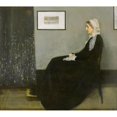 thumbnail image 3 of Whistler, James McNeill 22x20 Black Modern Framed Museum Art Print Titled - Whistlers Mother, 3 of 5
