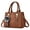 Brown, variant on Womens Tote Shoulder Bags Ladies Fashion Satchel Bags Top Handle Shoulder Purses Crossbody Bags