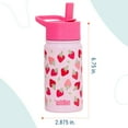 thumbnail image 3 of Wildkin Kids 14 oz Steel Bottle (Strawberry Patch), 3 of 6
