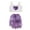 Purple, variant on Purple Cloth Purple 18 Inch Doll Clothes Replacement Outfit And Accessories For Birthday Or Valentines Day