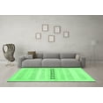 thumbnail image 3 of Ahgly Company Indoor Rectangle Solid Emerald Green Modern Area Rugs, 3' x 5', 3 of 4