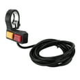 thumbnail image 2 of Interruptor de bocina para faro de manillar de motocicleta, 22mm, 2 en 1, 70cm de longitud de cable, Universal, para ATV, Scooters todoterreno, 2 of 8