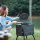 thumbnail image 3 of Tubo de estufa Tubo de chimenea recto Tubo de estufa de acero inoxidable para estufa de tienda de campaña caliente Estufa de camping Juegos de tubos de chimenea para ventilación de humo o escape Plata, 3 of 5