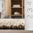 thumbnail image 3 of nuLOOM Shereez Casual Jute Tassel Area Rug, 8' x 10', Natural, 3 of 9