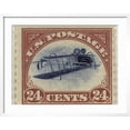 thumbnail image 2 of Art.com 24-Cent U.S. Postage Stamp with an Inverted Jenny Art Print, White Frame Wall Art, 29" x 23", 2 of 5
