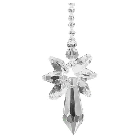 

Follure Modern Rainbow Crystal Angel Chakra Suncatcher Car Charm Pendant