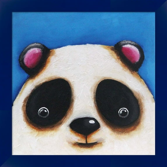 Great Art Now The Panda Bear by Lucia Stewart, Framed Wall Art, 14W x 14H