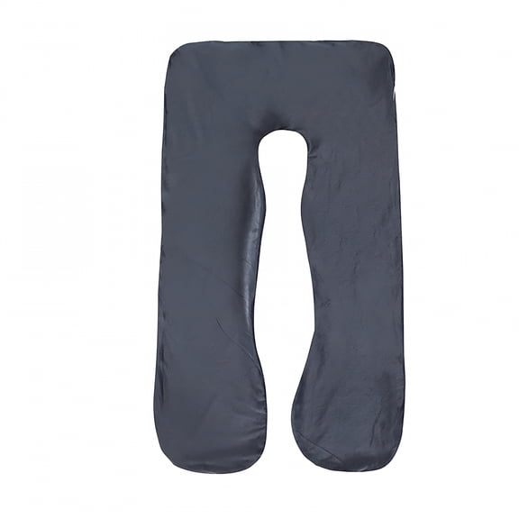 AUQ Pregnancy Pillow Covers (without Pillow Core), U-Shape Pillow Case – Pregnancy Pillows for Sleeping – Body Pillows for Adults, Maternity Pillow and Pregnancy Must Haves, Black