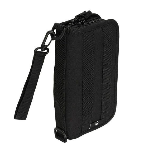 Cartera para Hombre de Identificación Sunnimix Bolso de mano 6 funda negro