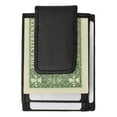 thumbnail image 2 of Genuine leather magnetic money clip with credit card and ID holder, 2 of 17