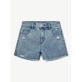 thumbnail image 4 of Justice Girls Denim Shorts, Slim & Plus, Sizes 6-18, 4 of 5