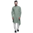 thumbnail image 1 of Atasi Ensemble Kurta-Pyjama Long en Coton pour Hommes, Kurta-Pyjama Décontracté de Designer, Vêtements, 1 of 3