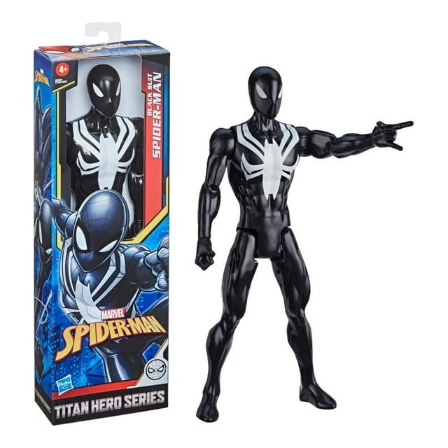Figura de Acción Marvel Spiderman Hasbro MVL SpiderMan Black 30 cm