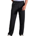 thumbnail image 2 of SHTXOZHI Men's Elastic Waist Sweatpant Pants with Pockets Drawstring Solid Color Lounge Pants, 2 of 4