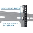 MountIt! Heavy Duty Low Profile Fixed TV Wall Mount, Fits 43"70" TVs