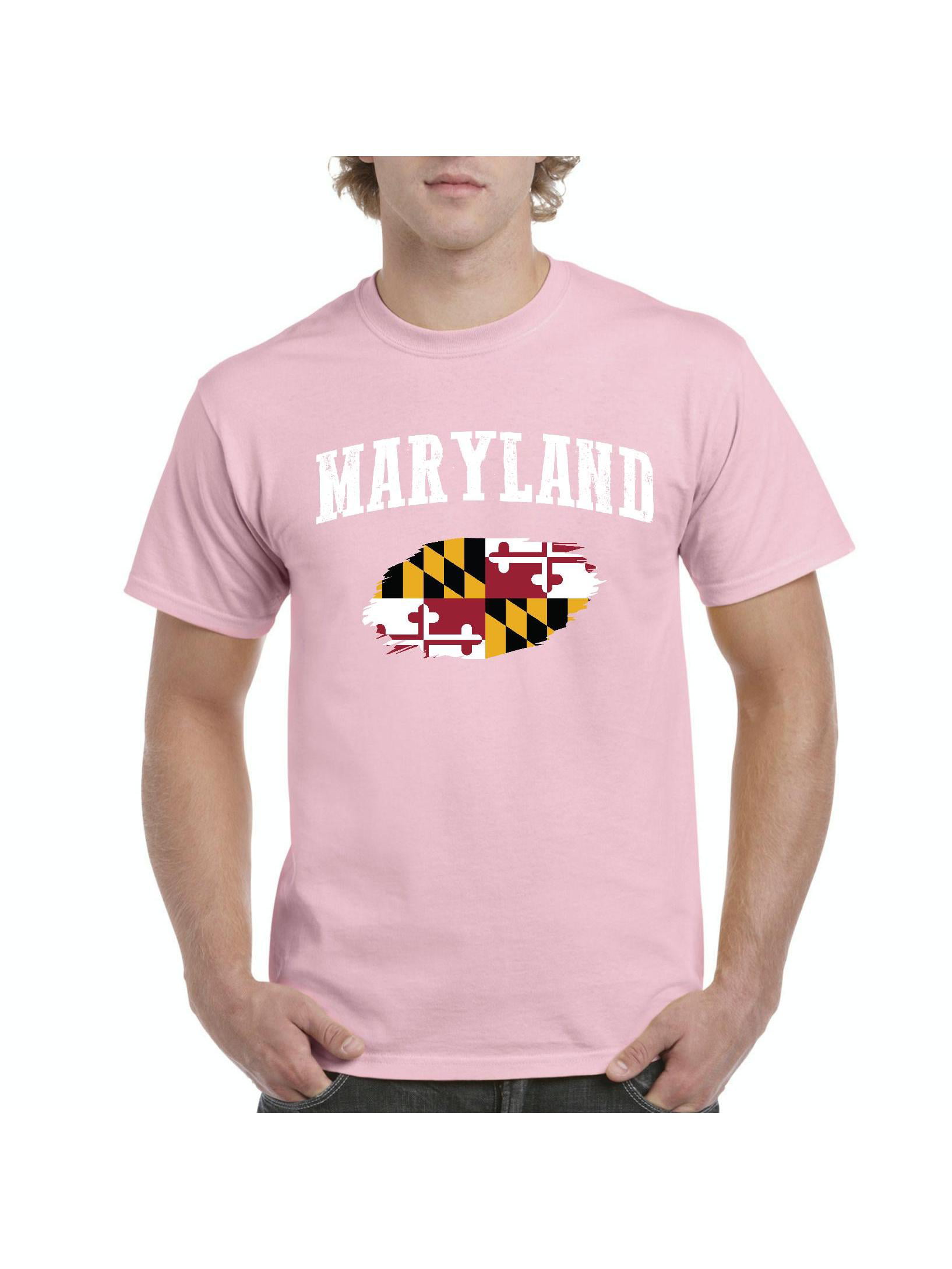 Hot New Maryland State Flag Women t shirt Crop Top Size S-3XL Free Shipping 